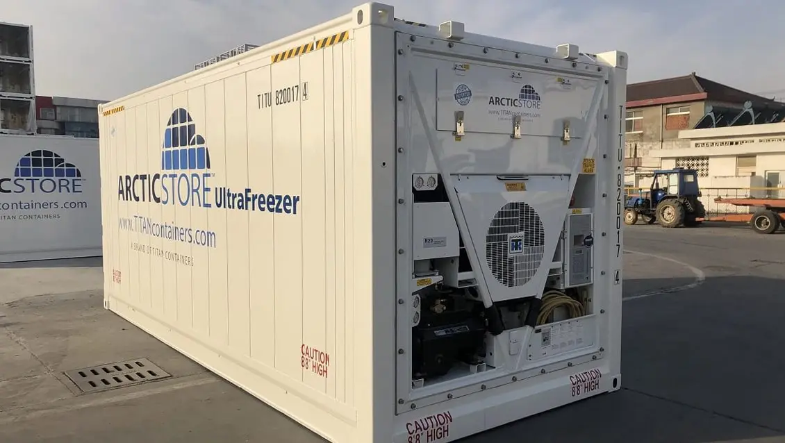 20ft Arctic UltraFreezer - Freezer Container for Hire