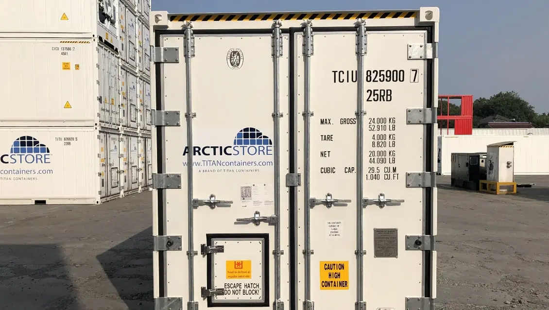 40ft UltraFreezer Cold Storage - Freezer Refrigerated Containers