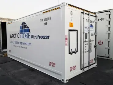 Arctic Ultrafreezer Cold Storage Ultra Low Temperatures Refrigerated Containers for Hire