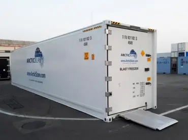 ArcticBlast Cold Storage - Rapid Chilling Refrigerated Containers for Hire