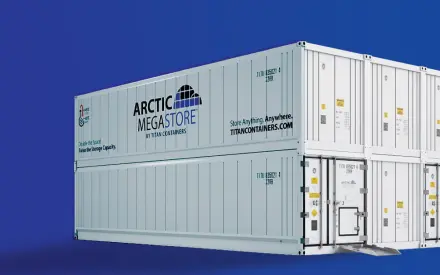 Arctic Megastore container