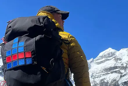 TITAN Employee at Mera Peak